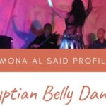 Profile of the Egyptian dancer Mona al Said