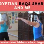 Teaching Egyptian dance